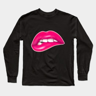 Lips - Graphic Design Tee Long Sleeve T-Shirt